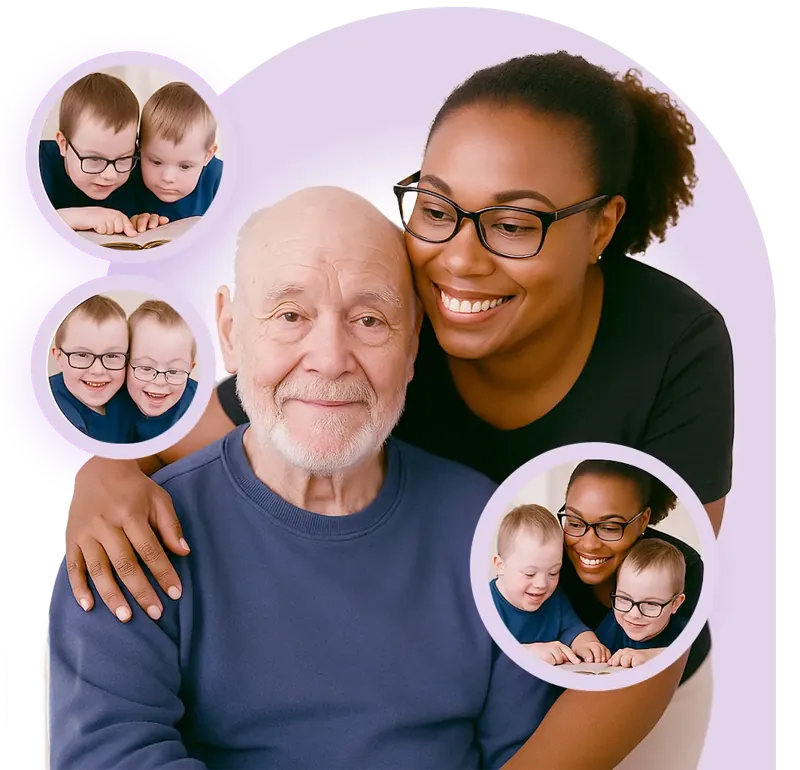 Beyond Limits support worker with an NDIS participant