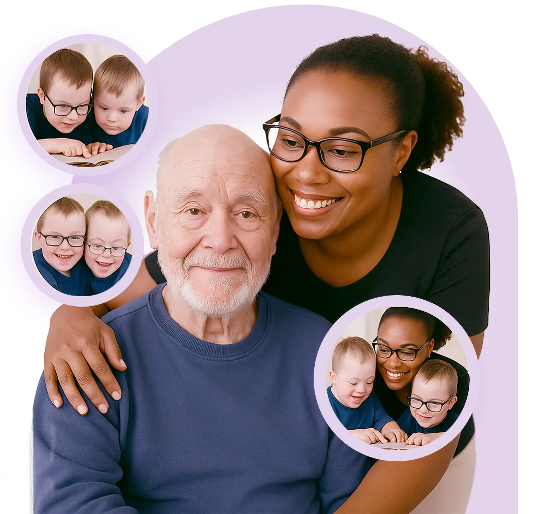 Beyond Limits support worker with an NDIS participant